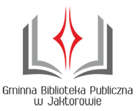 logo - Gminna Biblioteka Publiczna w Jaktorowie